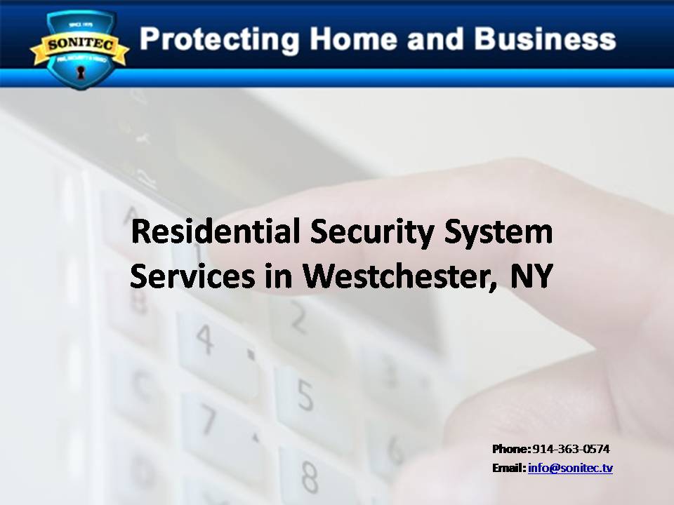 Residential Security System Services in Westchester, NY